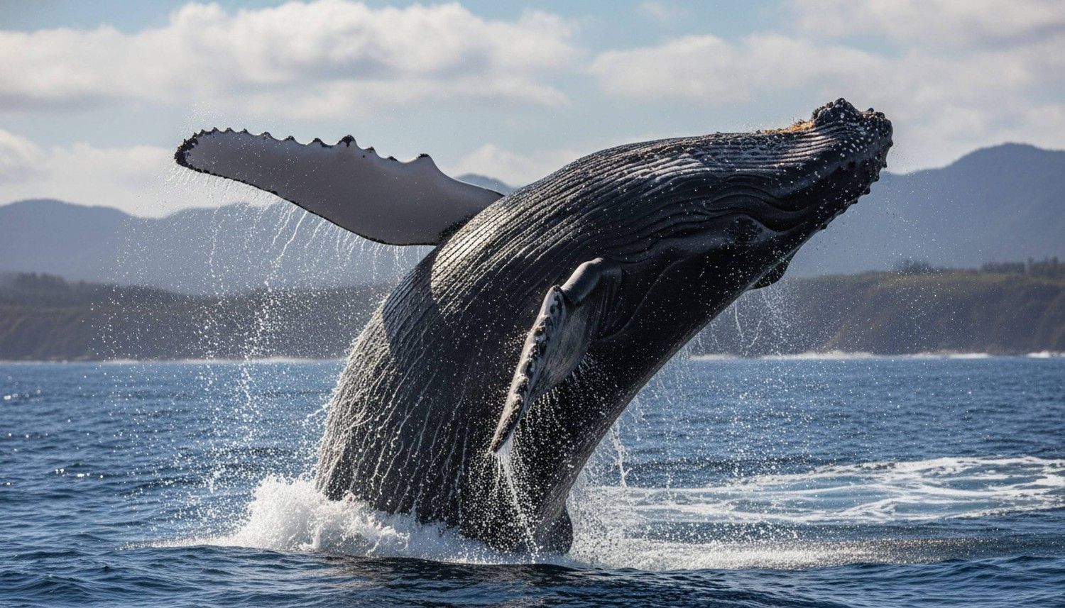 Humpback Whales Are Found In Pongora National Park