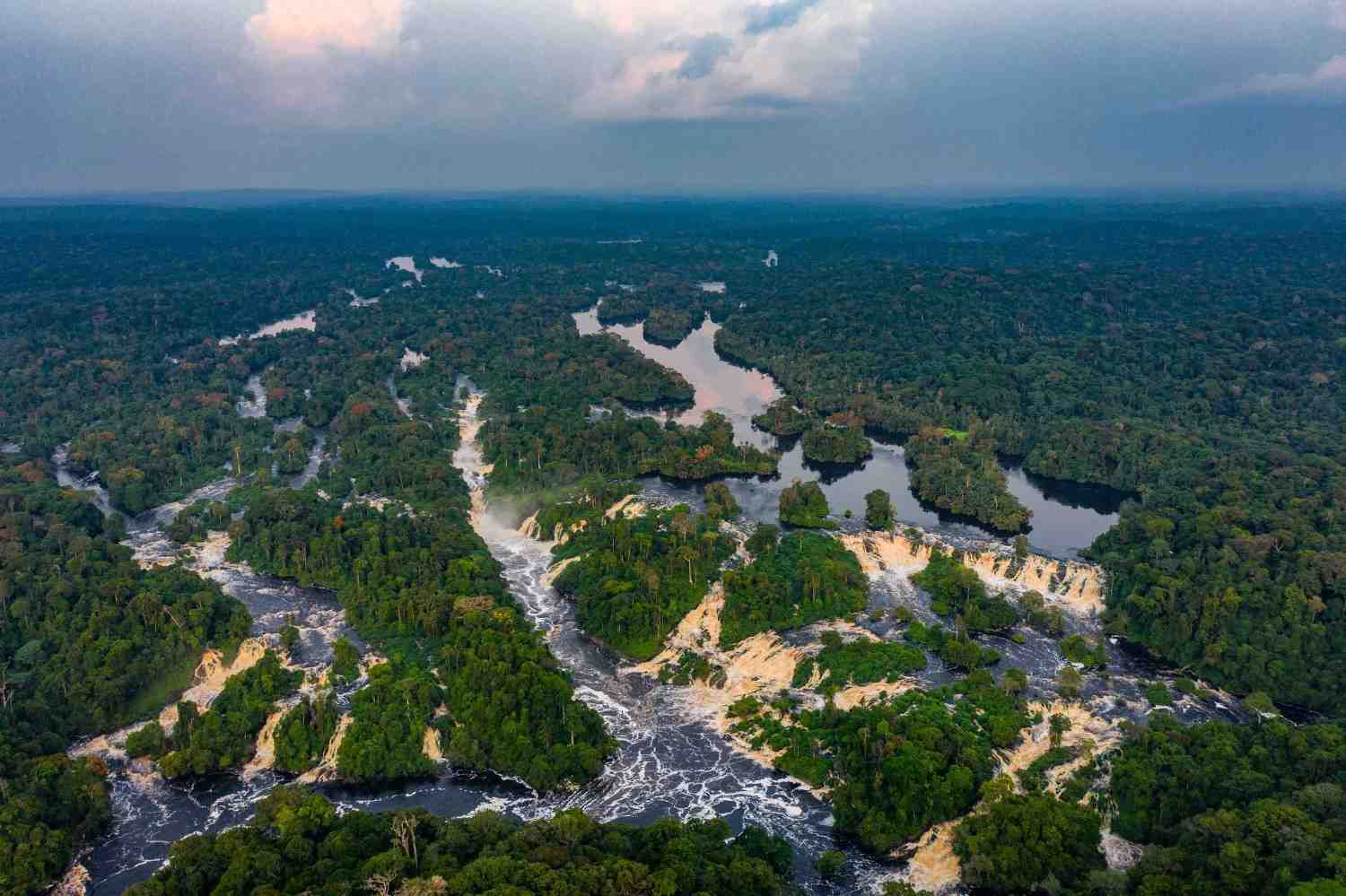 Kongou Falls Ivindo National Park Gabon