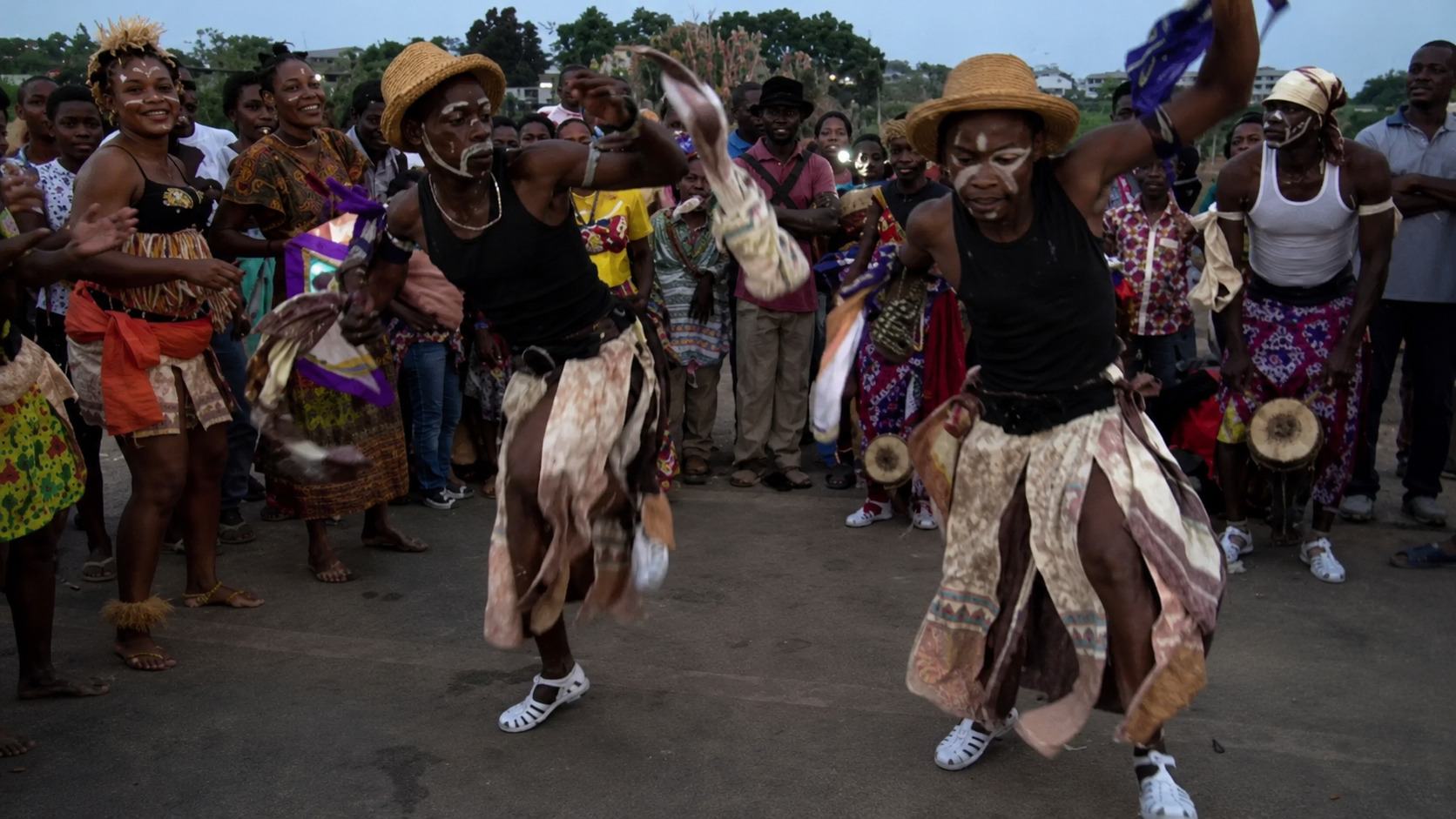 Participants Taking Part In The Festival Of Cultures